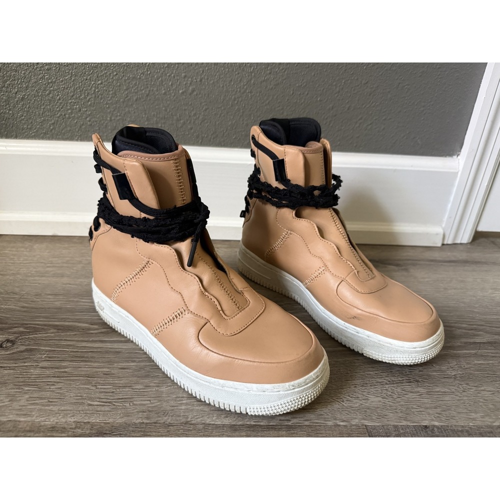 Nike Air Force 1 Rebel XX Vachetta Tan High Top Sneakers AO1525-200 Womens 7